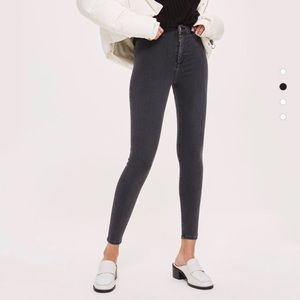 Topshop | Joni Jeans (Dark Grey)